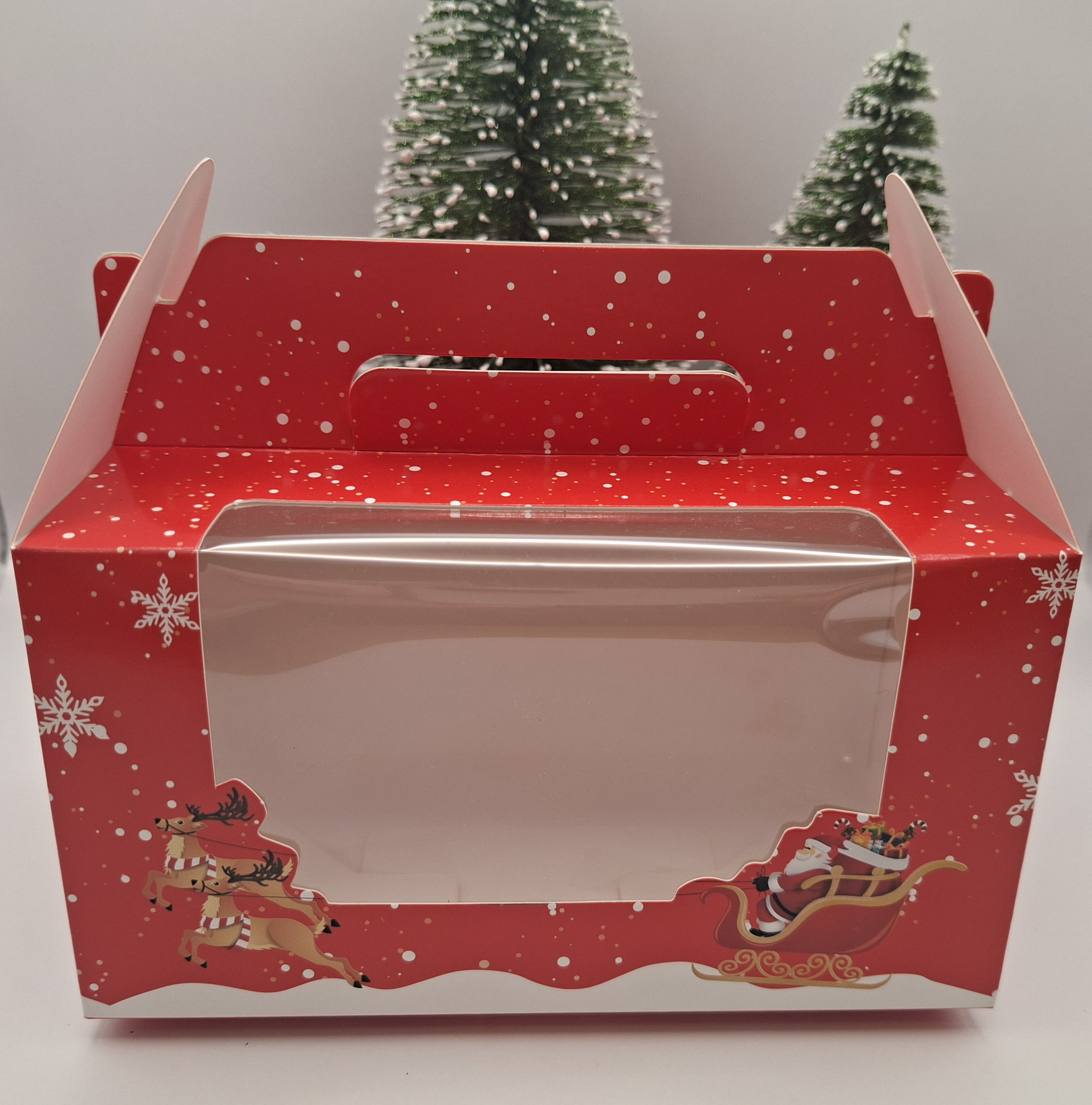 Süteményes doboz Karácsonyi 16,5x9,2x8,7cm