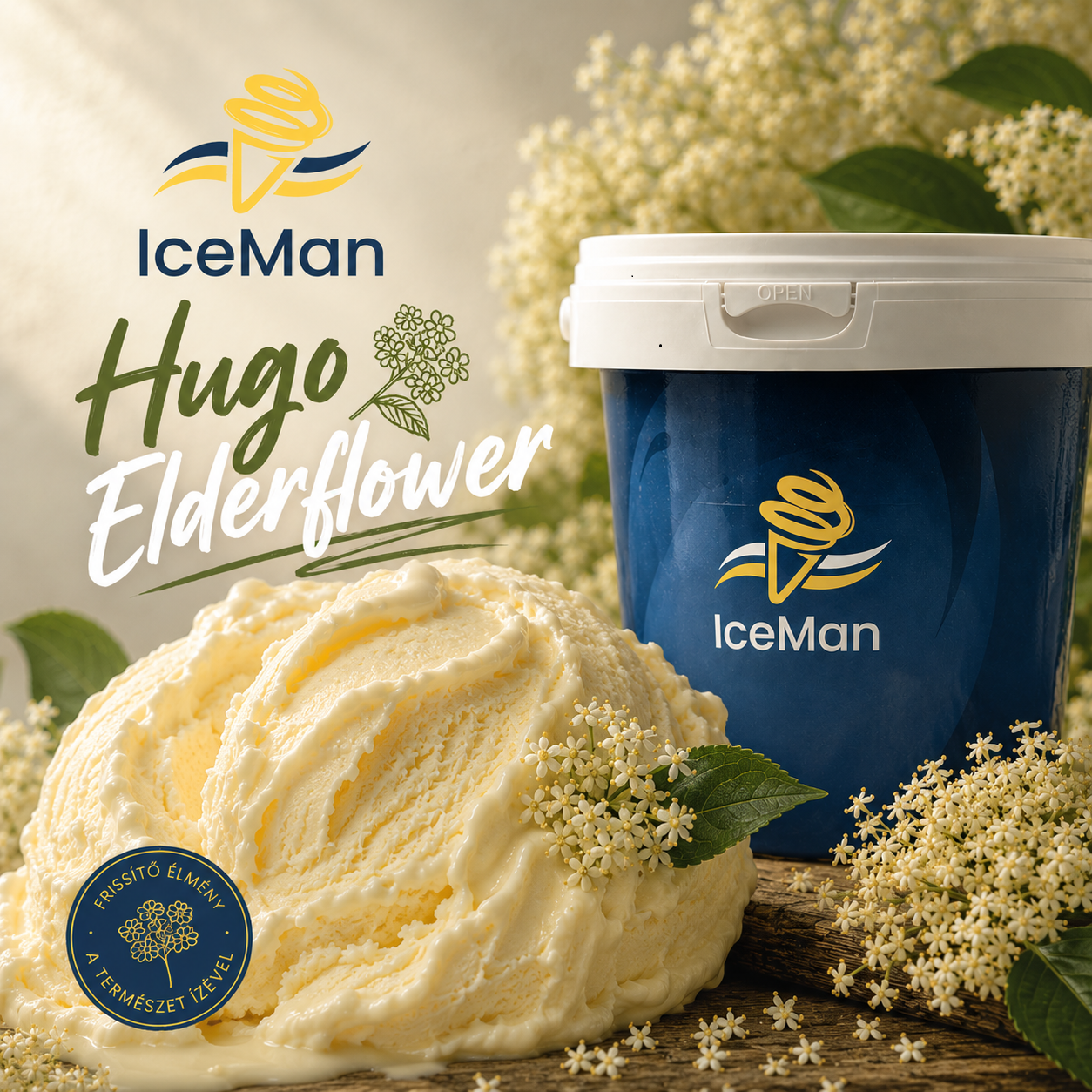 IceMan HUGO BODZA paszta 3 kg ÚJDONSÁG 2026 !